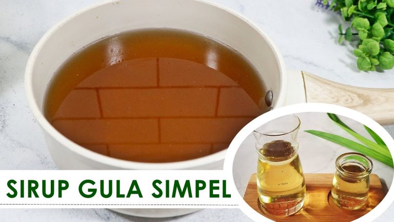 Cara Membuat Sirup Gula Cair Yang Jernih Dan Tahan Lama Kunci Pemanis Serbaguna Di Dapur Anda