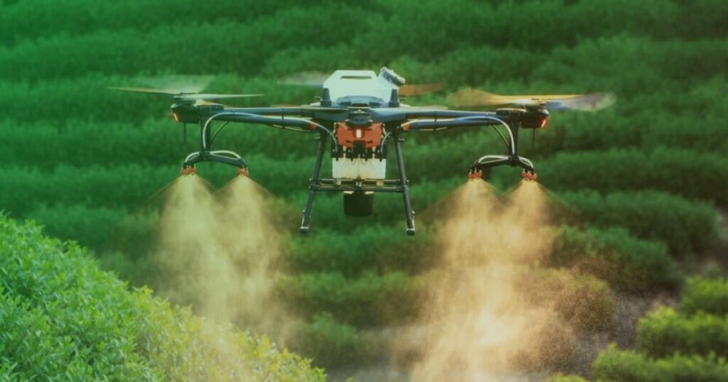 Drone Penyemprot Pestisida Efisiensi Tinggi Untuk Lahan Pertanian Luas