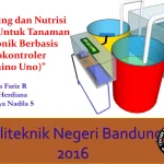 Revolusi Pertanian Urban Otomatisasi Nutrisi Tanaman Hidroponik Menggunakan Mikrokontroler Untuk Hasil Optimal
